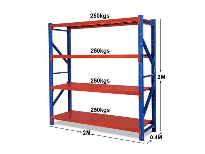 Long Span Shelving With Metal Shelves Strong Racking