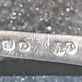 Small silver slotted spoon Image 2