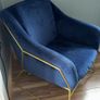 EzLiving satin style armchair Image 3