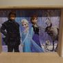 Disney Frozen Wooden Puzzles x 3 in Wood Storage Tray Image 5