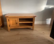 Oak Tv Unit media cabinet