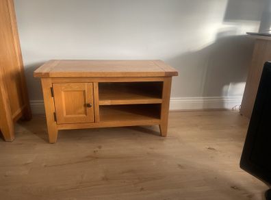 Oak Tv Unit media cabinet