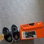 Kids size 7.5 UK Nike revolution 7 black and white trainers Image 4