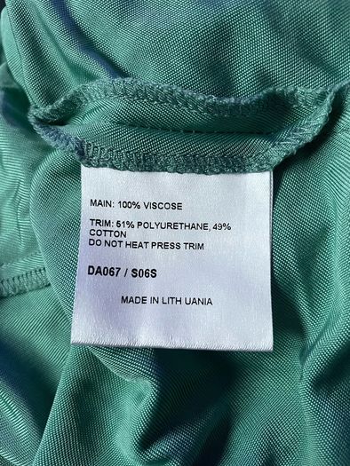 Karen Millen dress midi with straps green summer occasion size S/M