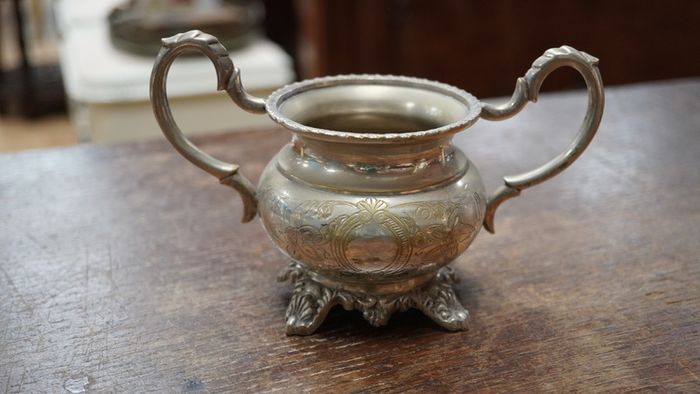 Vintage Silver-Plated Four-Piece Tea & Coffee Set