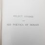 Horace Epodes and Ars Poetica. Image 3