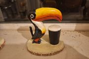 Vintage Guinness Toucan and pint advertising figurine