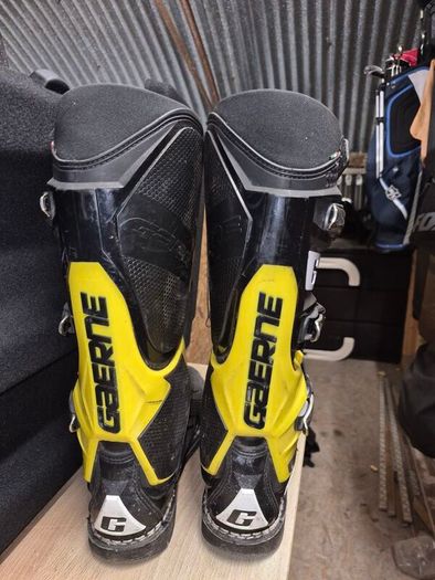 motorcross boots and road bike boots