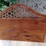 wooden desk tidy, vintage desk organizer, letter rack Image 4