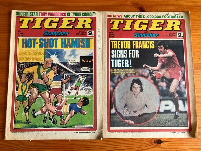 Comics: 'Tiger and Scorcher' 1979 (28 magazines)