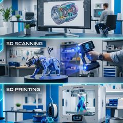 3D Modeling, 3D Scanning & 3D Printing