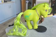 Custom Hand Painted Dinosaur using a 1982 MLP G1 My Little Pony