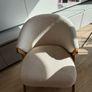 Zara Cream Boucle Armchairs x 2 Image 4