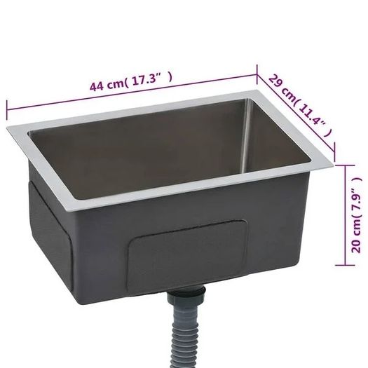 Handmade Kitchen Sink Stainless Steel