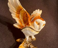 Owl Trinket Box
