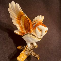 Owl Trinket Box