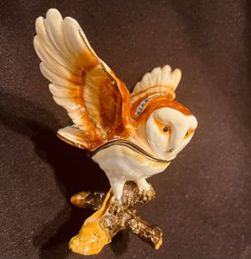 Owl Trinket Box