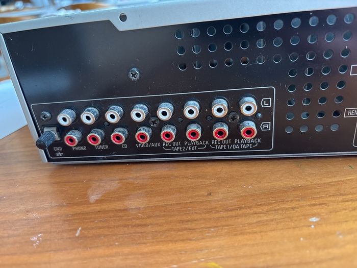 Old school technics amp