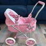 Two toy doll prams and 4 baby dolls Image 3