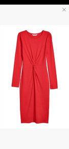 H&M red dress