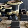 Irish cast iron urns Image 3