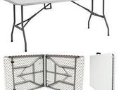 6ft Folding Banquet Trestle Table Buffet