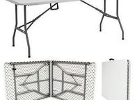 main image for ad 6ft Folding Banquet Trestle Table Buffet