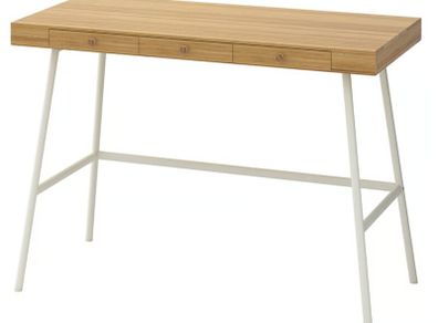 IKEA LILLASEN Bamboo Desk Perfect Condition