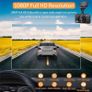 NEW SALE | Dash Cam for Cars Front and Rear and SD Card Included 1080P Full HD In Car Camera Dual Lens Dashcam for Cars 170 Wide Angle Sony Sensor with Loop Recording and G-sensor Image 2