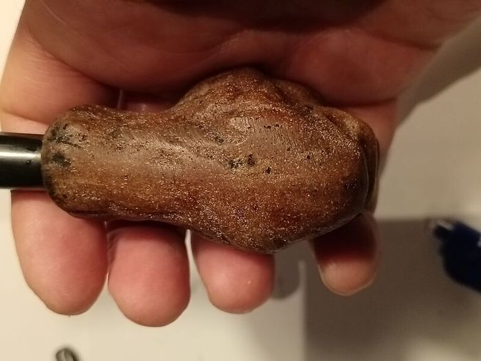 Vintage Hand Carved Wooden Pipe