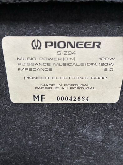 Pioneer speakers for sale