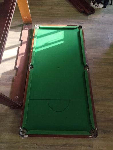 6x3 slate top pool table