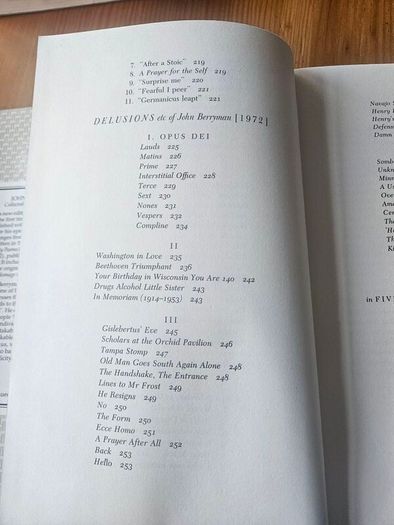 John Berryman  Collected Poems 1937-1971. First Edition Hardback With Dustjacket In Good Condition.  See Photos For Same.