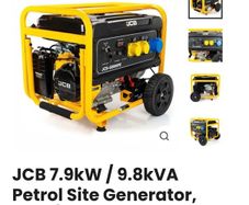 Generator 7.9 kW Petrol JCB