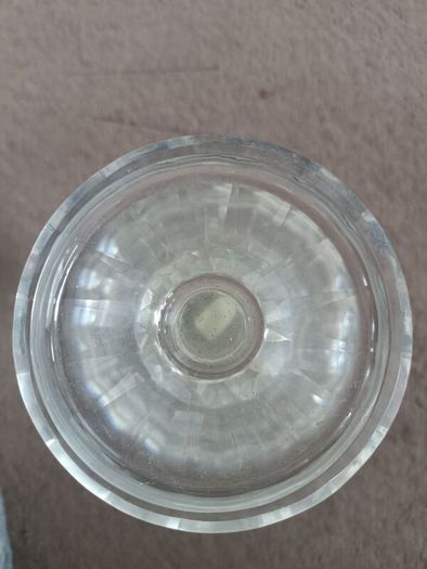 Crystal candle holder