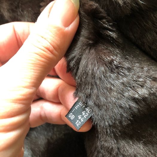Sheepskin coat