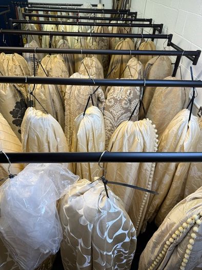 Magnificent New Silk Blanket Interlined Curtains 94" x 86"