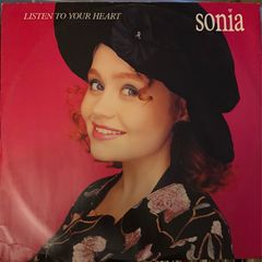 Sonia Listen To Your Heart 12inch Vinyl 1989 UK Stock Aitken Waterman