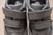black leather shoes boys