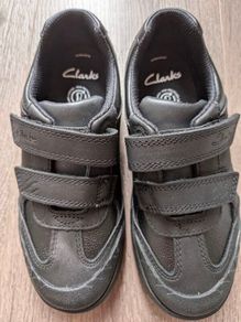black leather shoes boys
