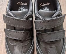 black leather shoes boys