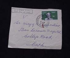 Ireland Stamps : Part Front Cover - Mahatma Gandhi - First Day of Issue , 1969