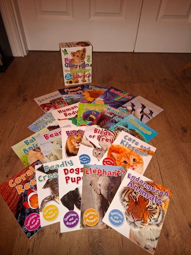 My Question and Answer Library set of 20 books by Miles Kelly, like NEW condition