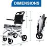 Ultra Light Wheelchair for Adults Image 3