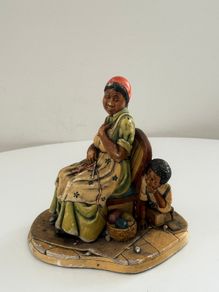 Vintage Naturecraft. Little Rascal No. 855. Hand Painted English Figurine