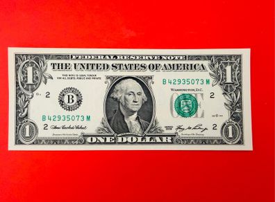 Usa  1 Dollar  2006 Letter  ( B2 )  NEW YORK CITY ( Uncirculated )