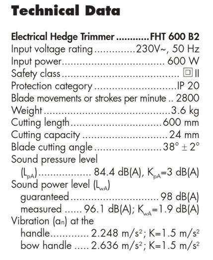 Hedge trimmer
