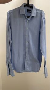 Cafe Coton Paris Dress Shirt - Sky Blue