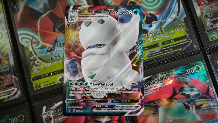 Galarian Darmanitan VMAX ! Ultra Rare ! from Vivid Voltage Set ! 2020 ! Pokemon Card !