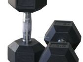 35 Kg Hex Rubber Dumbells Pair